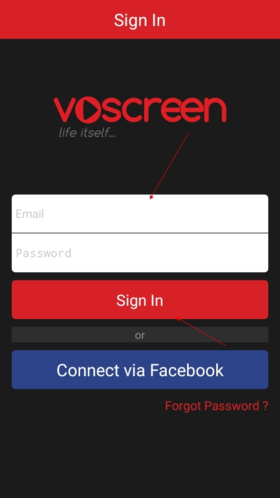 voscree怎么注册登陆？4