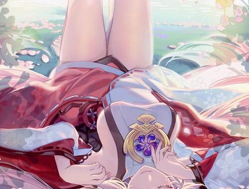 原神美图去布料：揭秘游戏角色艺术再创作的魅力